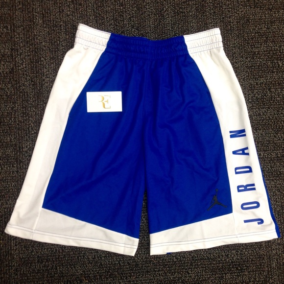 light blue jordan shorts